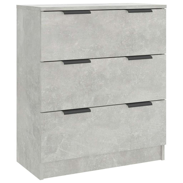 skænk 60x30x70 cm konstrueret træ betongrå