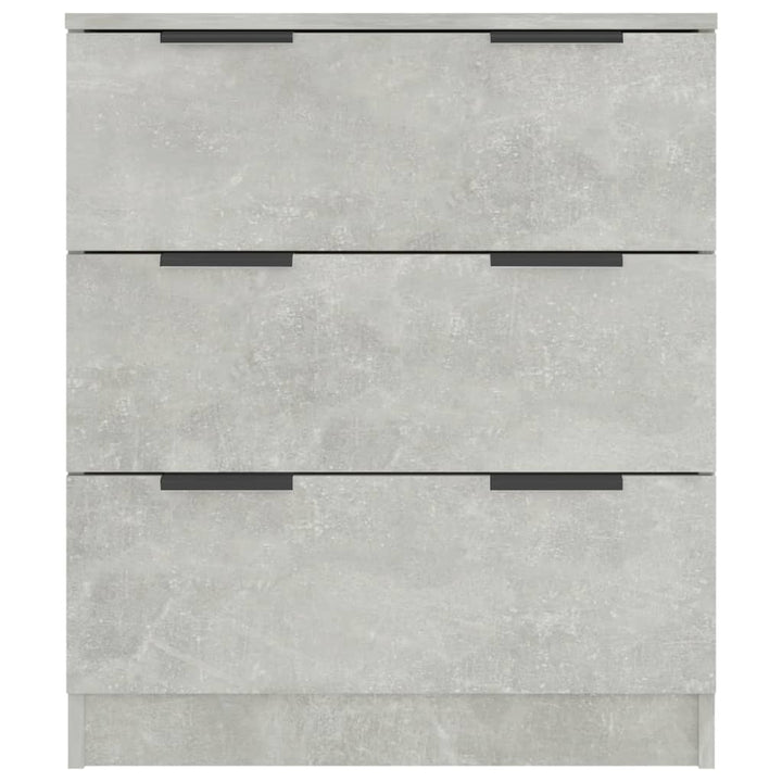 skænk 60x30x70 cm konstrueret træ betongrå