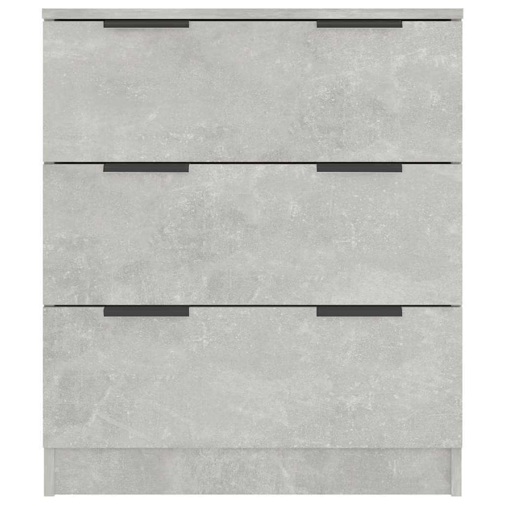 skænk 60x30x70 cm konstrueret træ betongrå
