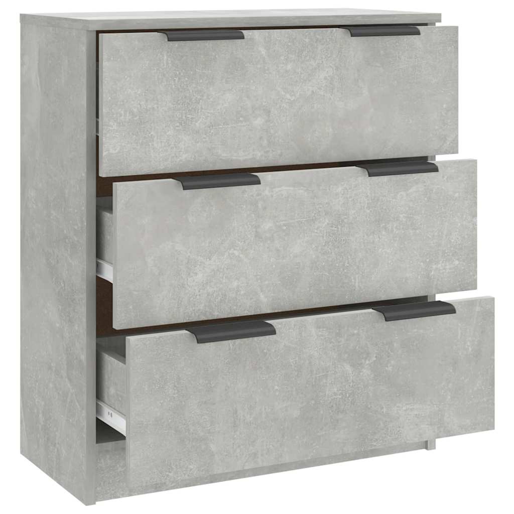 skænk 60x30x70 cm konstrueret træ betongrå