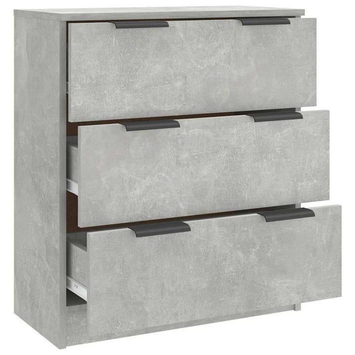 skænk 60x30x70 cm konstrueret træ betongrå