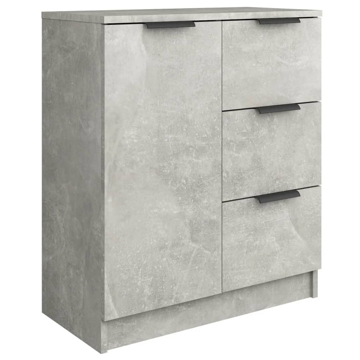skænk 60x30x70 cm konstrueret træ betongrå