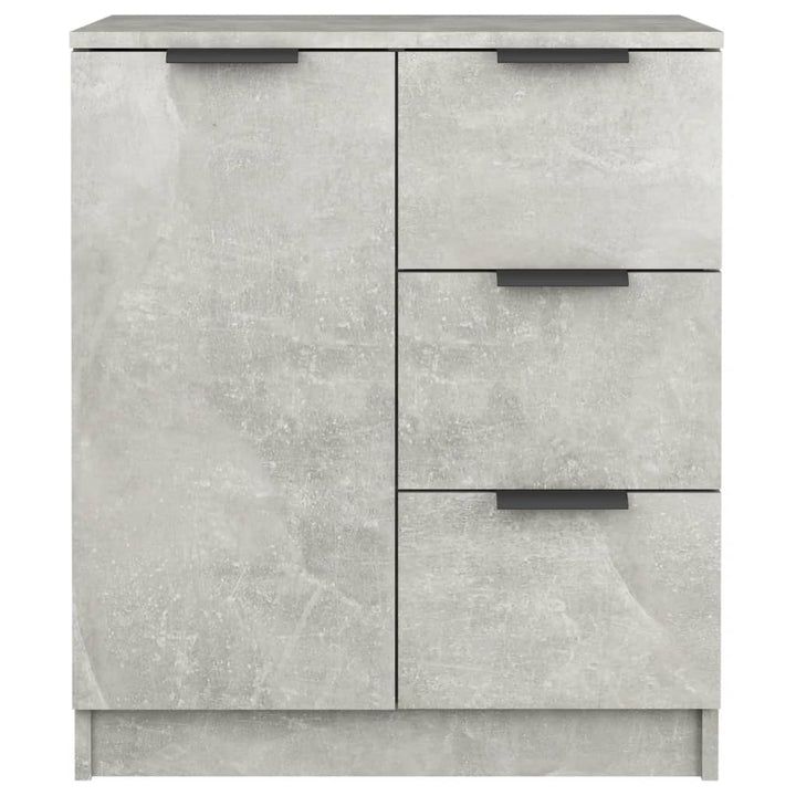 skænk 60x30x70 cm konstrueret træ betongrå