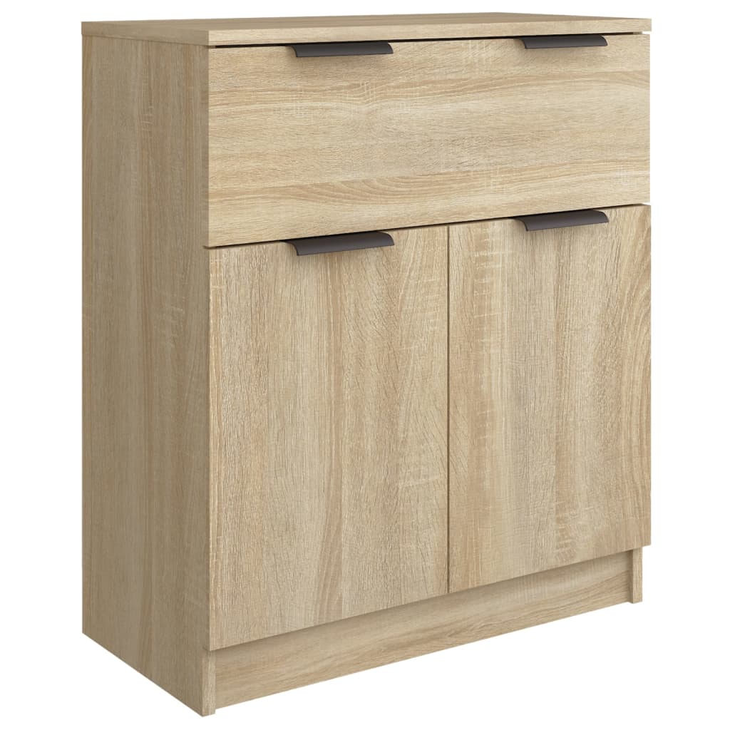 skænk 60x30x70 cm konstrueret træ sonoma-eg
