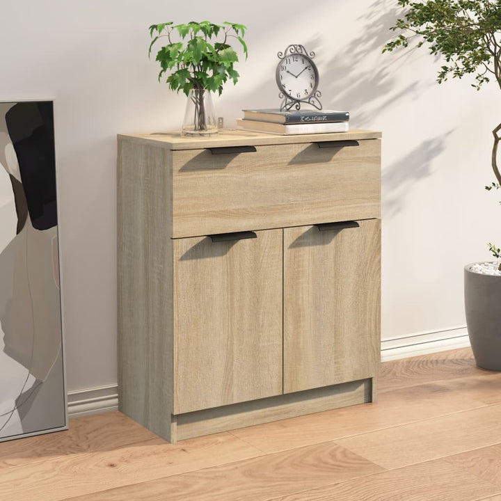 skænk 60x30x70 cm konstrueret træ sonoma-eg