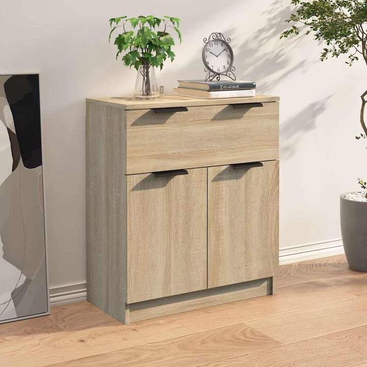 skænk 60x30x70 cm konstrueret træ sonoma-eg
