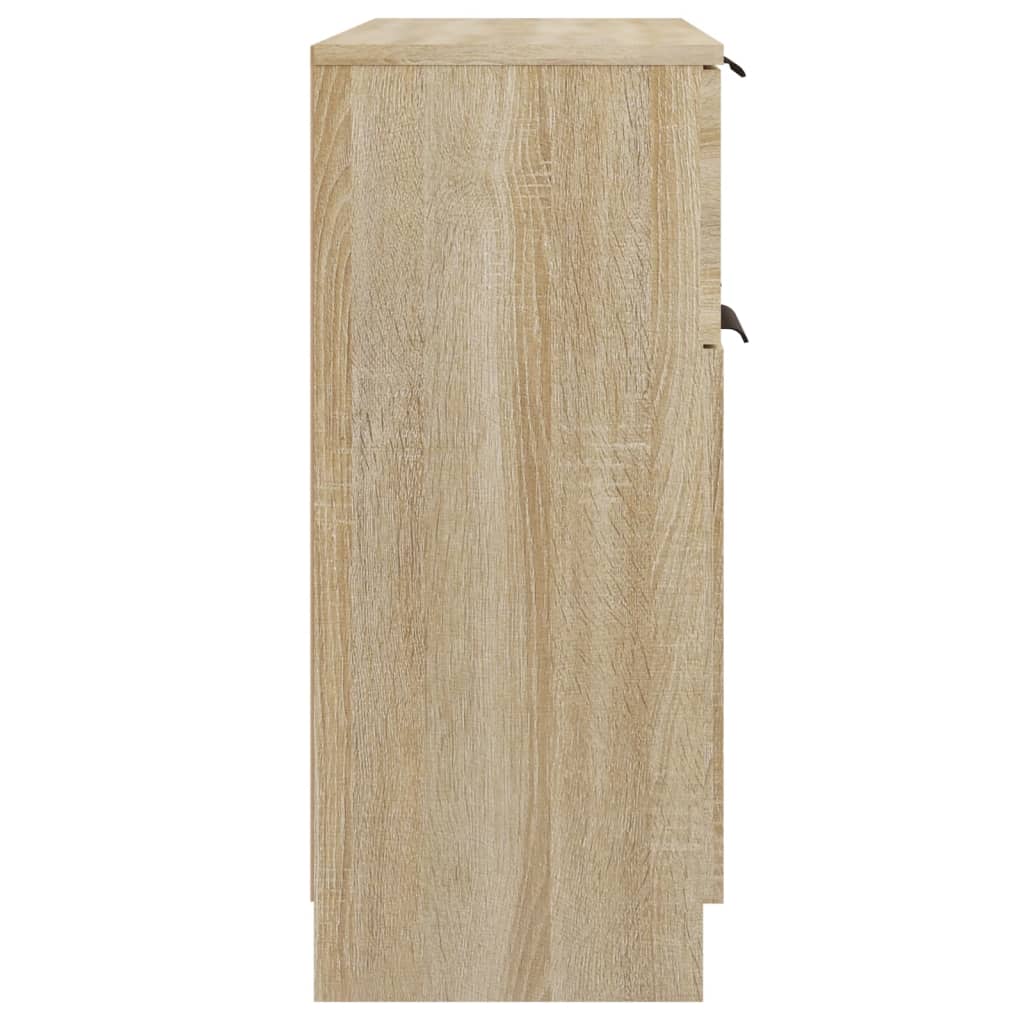 skænk 60x30x70 cm konstrueret træ sonoma-eg