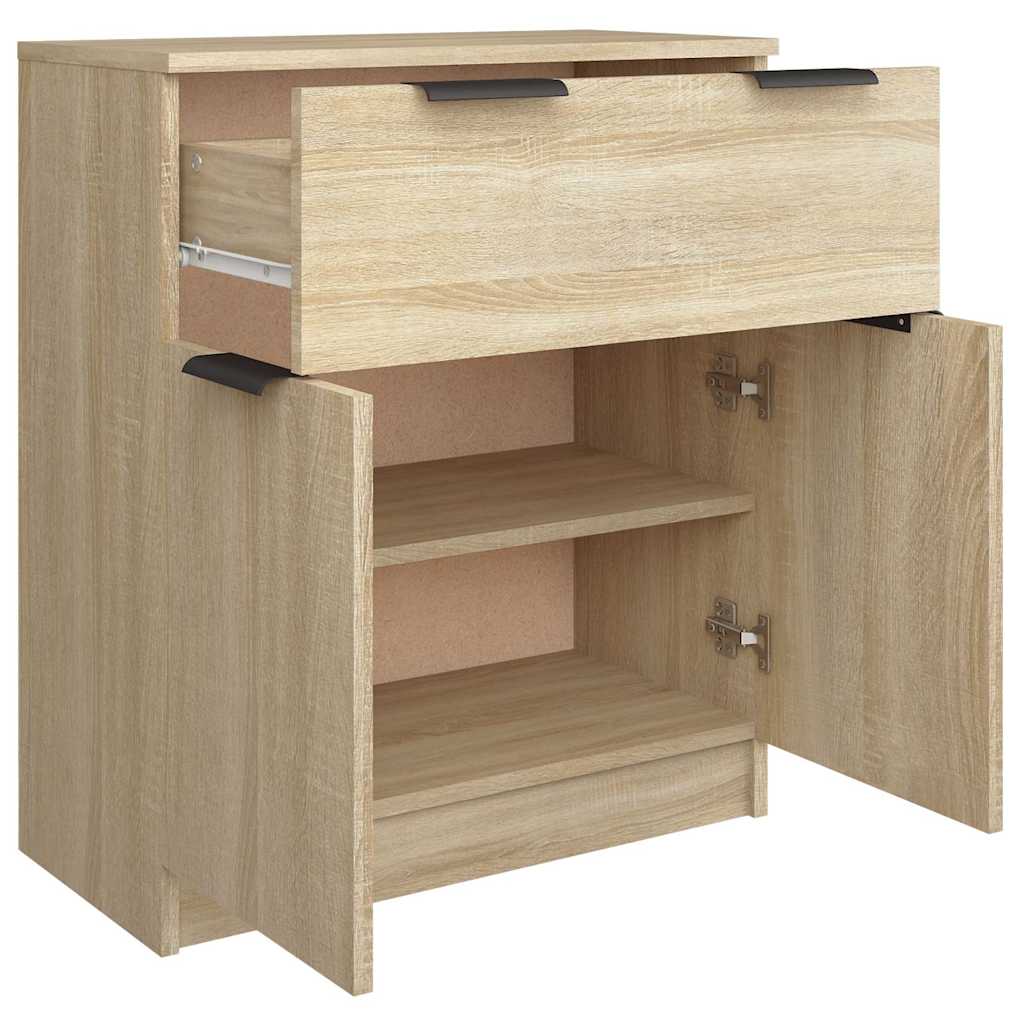 skænk 60x30x70 cm konstrueret træ sonoma-eg