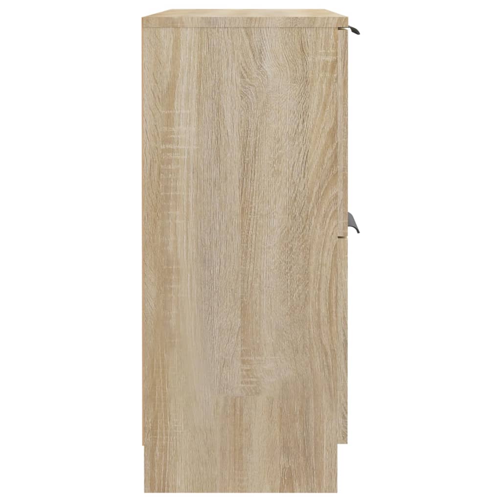 skænk 60x30x70 cm konstrueret træ sonoma-eg