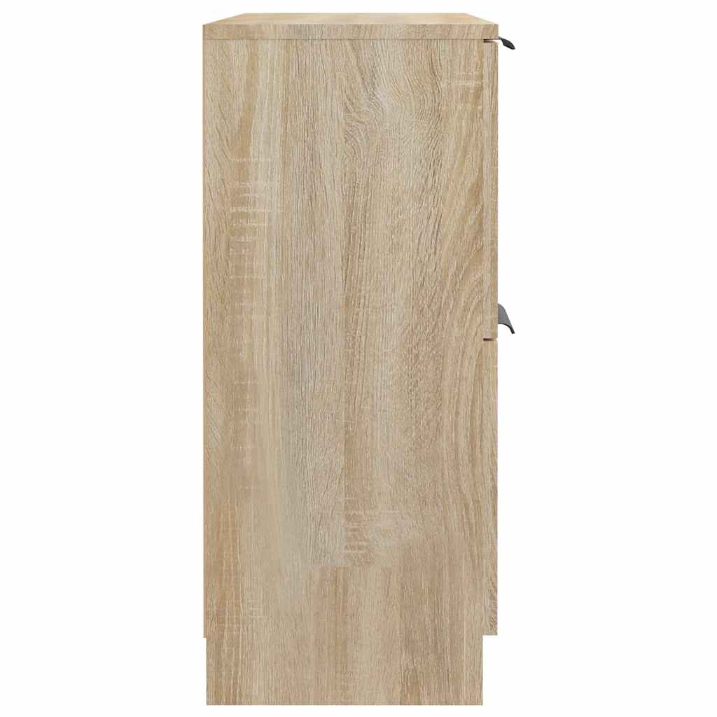 skænk 60x30x70 cm konstrueret træ sonoma-eg