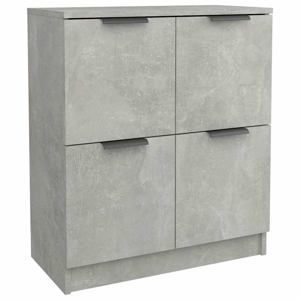 skænk 60x30x70 cm konstrueret træ betongrå