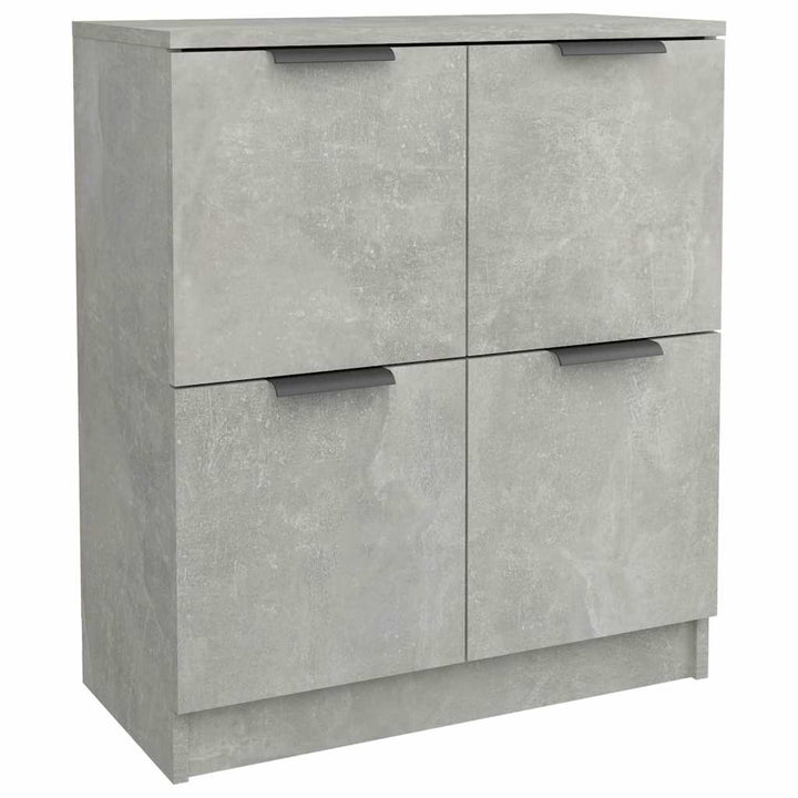 skænk 60x30x70 cm konstrueret træ betongrå