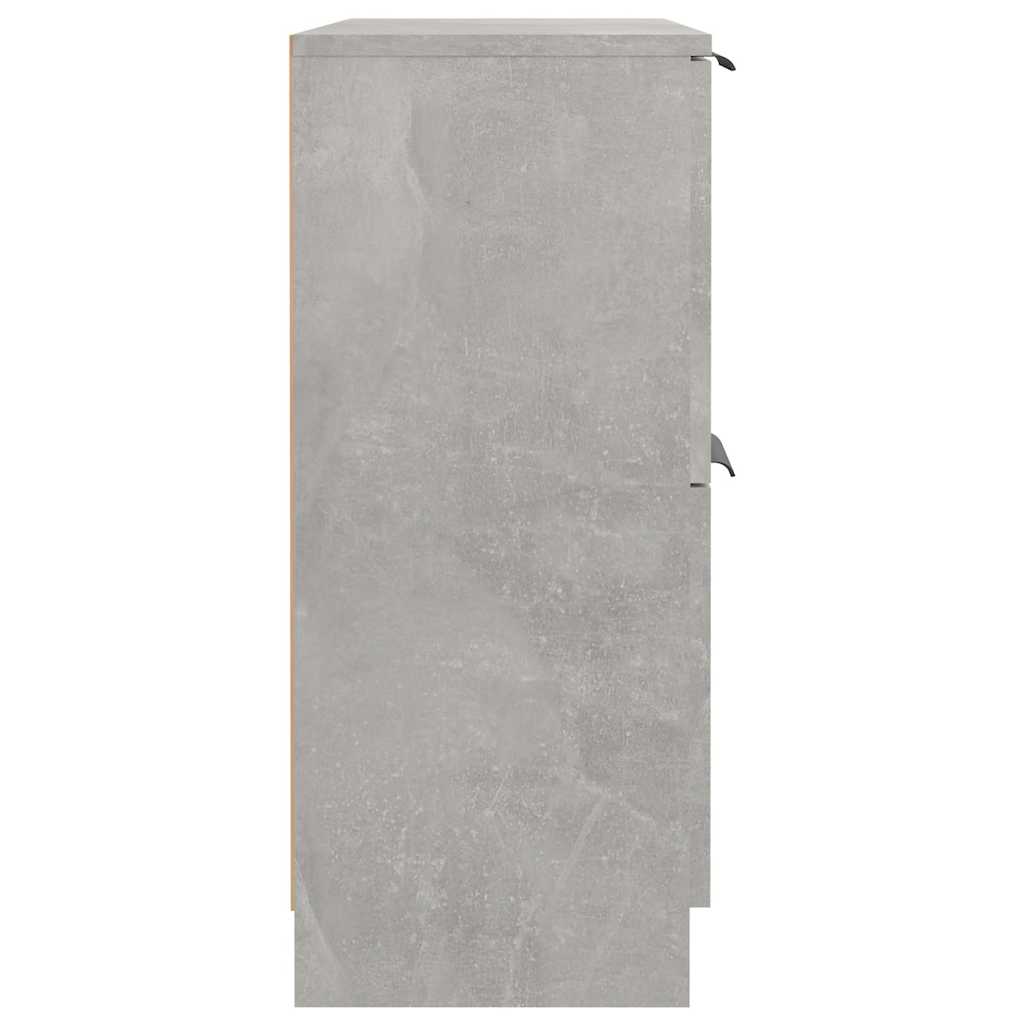 skænk 60x30x70 cm konstrueret træ betongrå