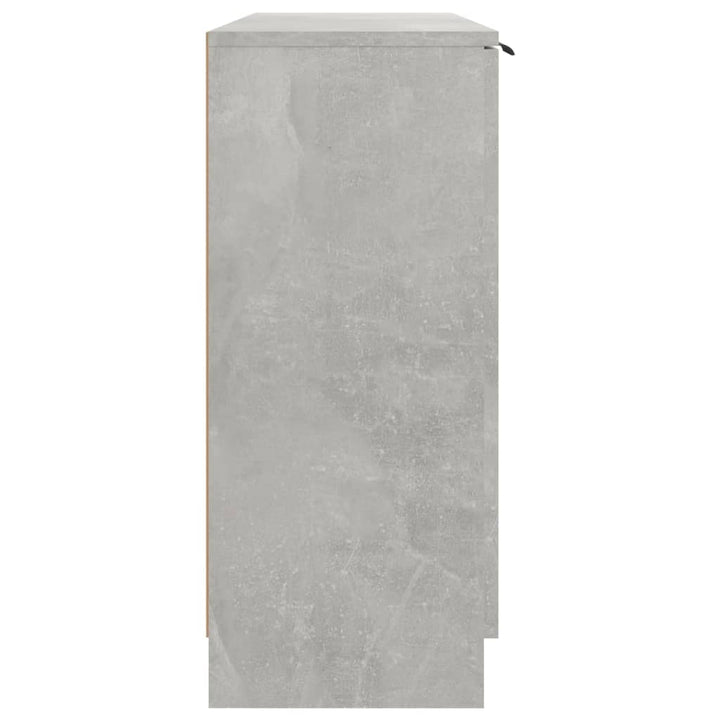 skænk 90,5 x 30 x 70 cm konstrueret træ betongrå