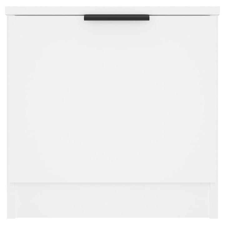 sengebord 40x39x40 cm 2 stk. hvid