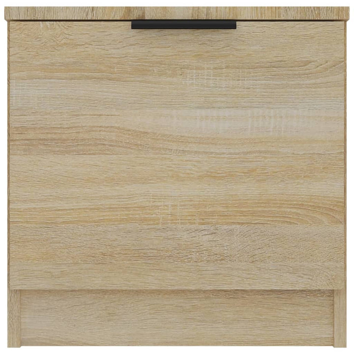 sengeborde 40x39x40 cm 2 stk. sonoma-eg