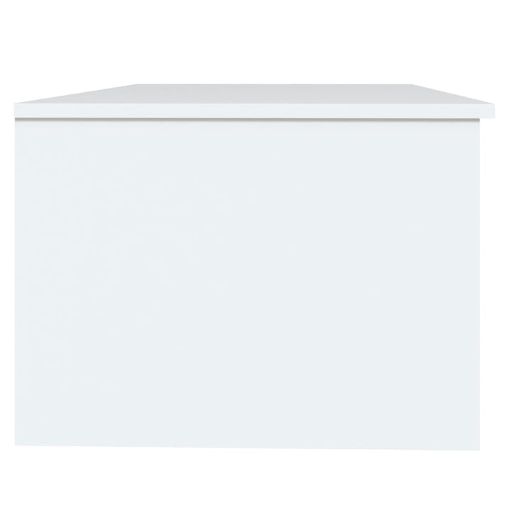 sofabord 102x50x36 cm konstrueret træ hvid