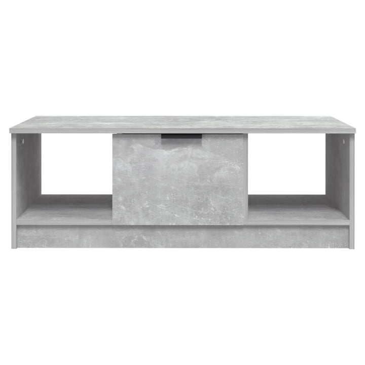 sofabord 102x50x36 cm konstrueret træ betongrå