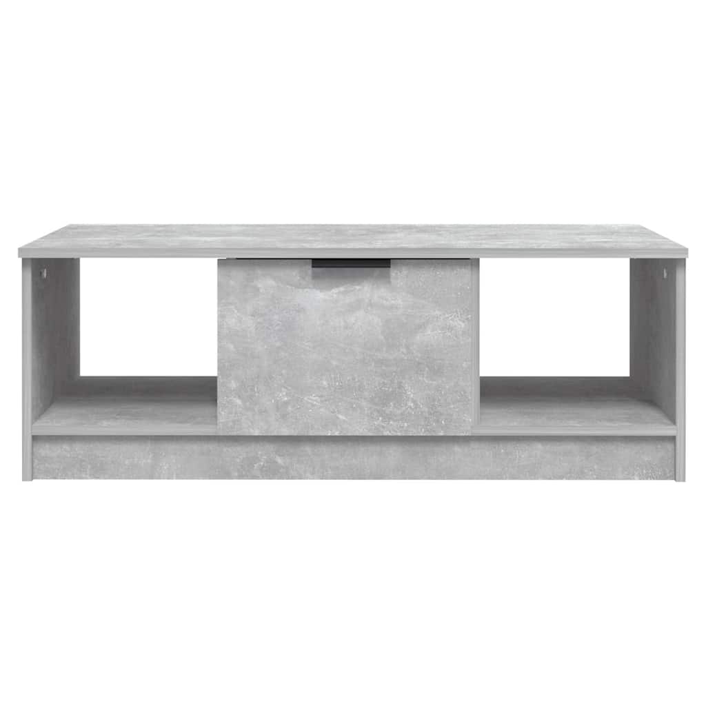 sofabord 102x50x36 cm konstrueret træ betongrå