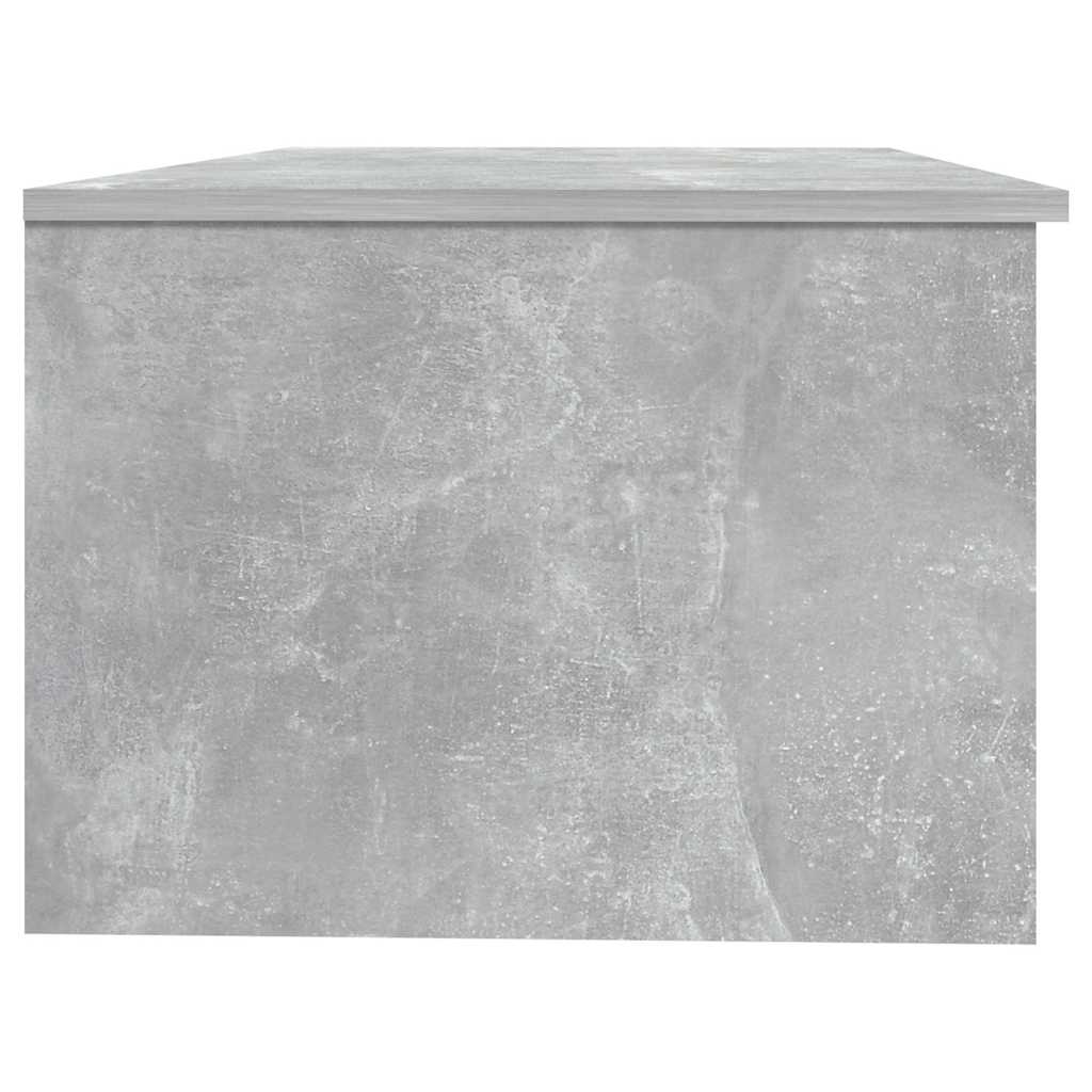 sofabord 102x50x36 cm konstrueret træ betongrå