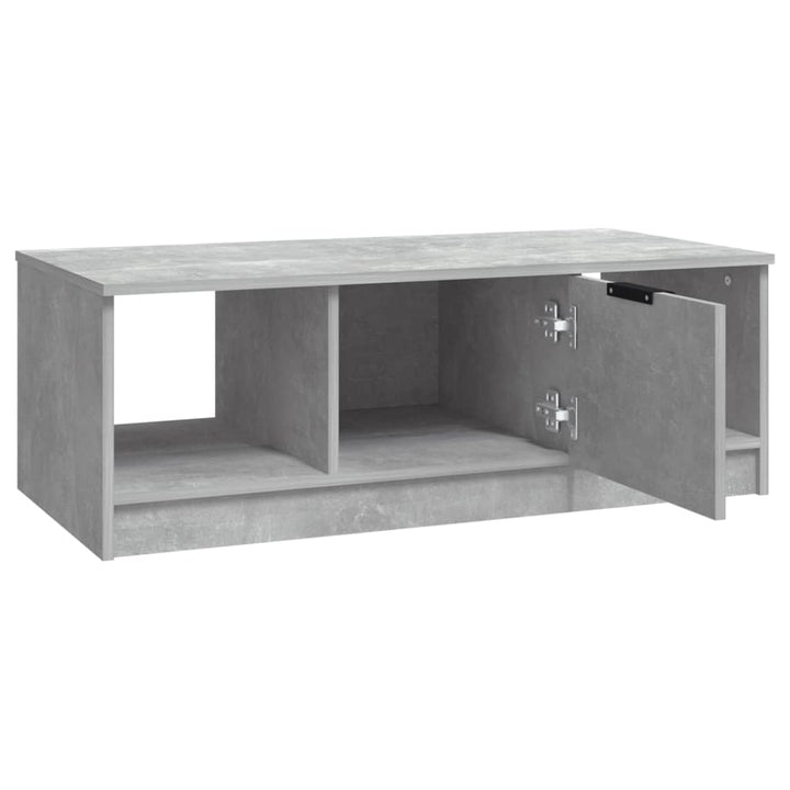 sofabord 102x50x36 cm konstrueret træ betongrå