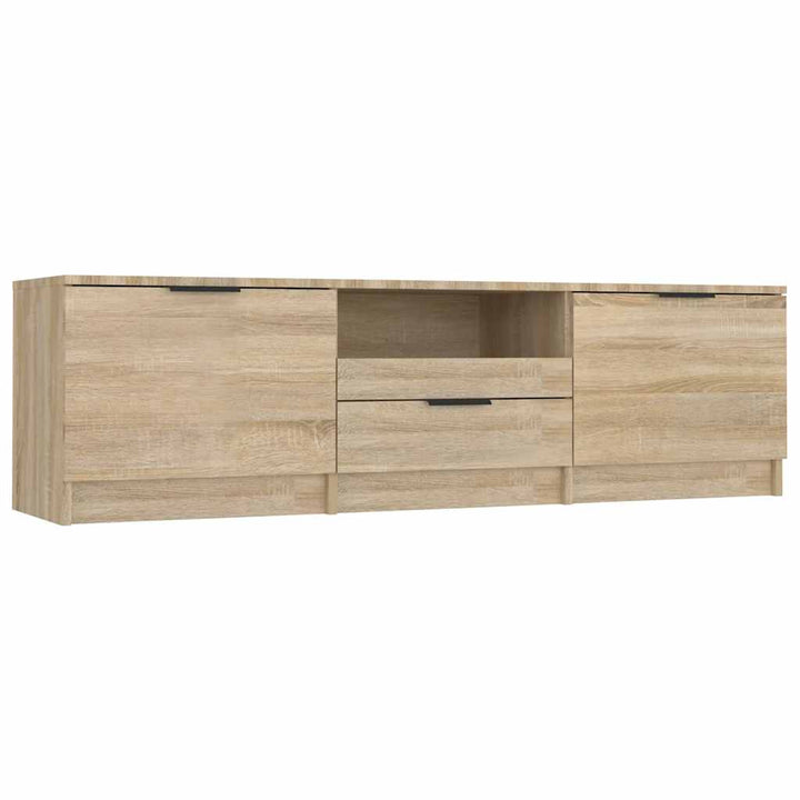 TV-skab Sonoma eg 140x35x40 cm konstrueret træ