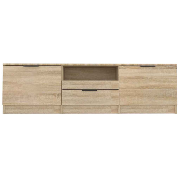 TV-skab Sonoma eg 140x35x40 cm konstrueret træ