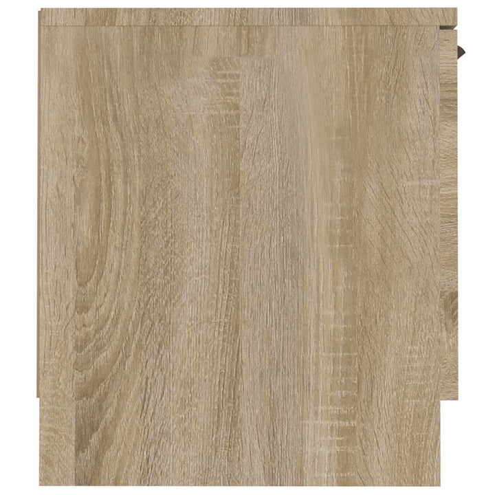 TV-skab Sonoma eg 140x35x40 cm konstrueret træ