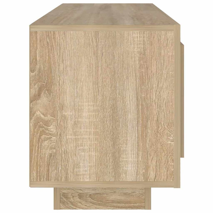 tv-bord 102x35x45 cm konstrueret træ sonoma-eg