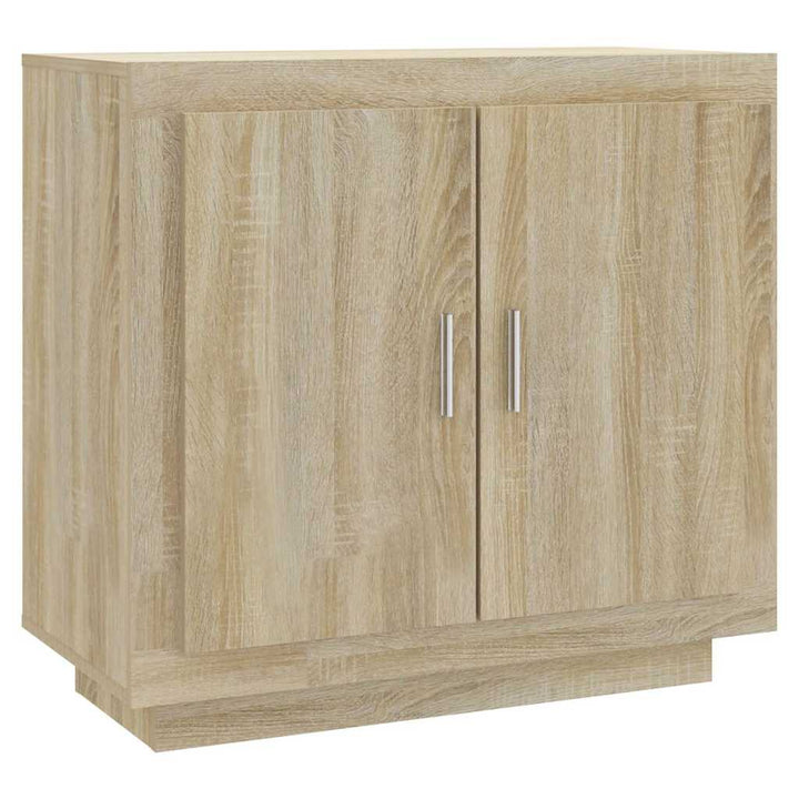 skænk 80x40x75 cm konstrueret træ sonoma-egetræsfarve