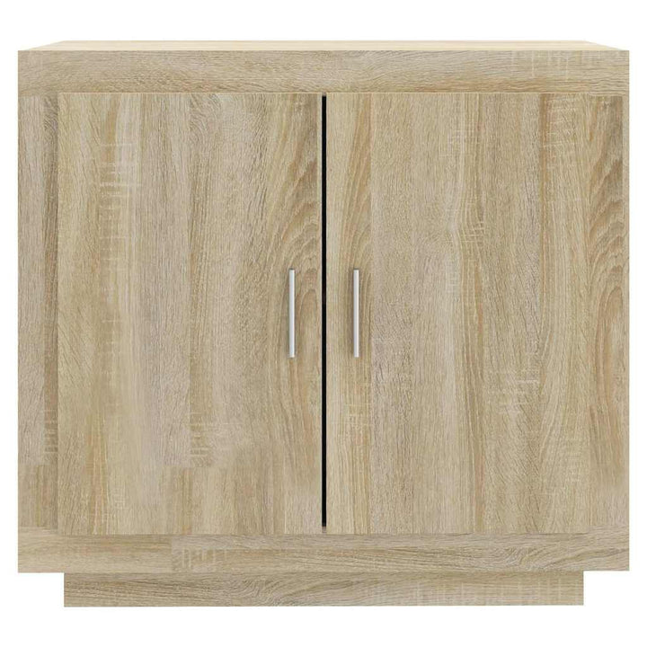 skænk 80x40x75 cm konstrueret træ sonoma-egetræsfarve