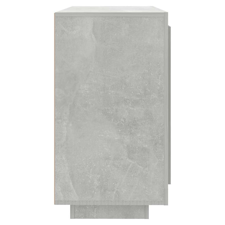 skænk 80x40x75 cm konstrueret træ betongrå
