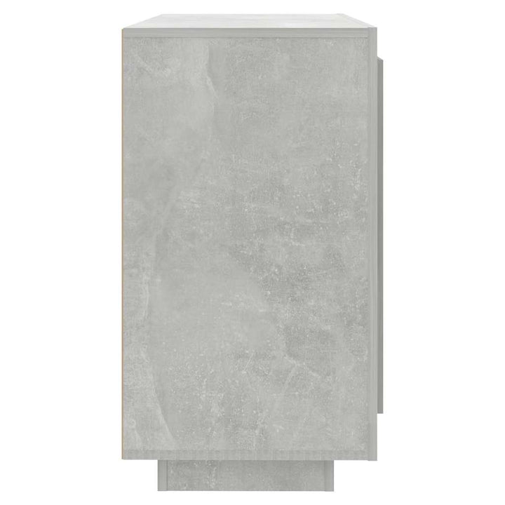 skænk 80x40x75 cm konstrueret træ betongrå