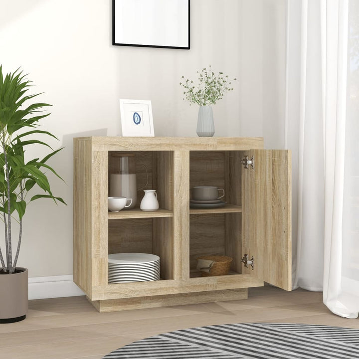 skænk 80x40x75 cm sonoma-eg