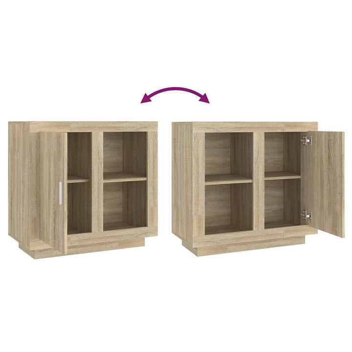skænk 80x40x75 cm sonoma-eg