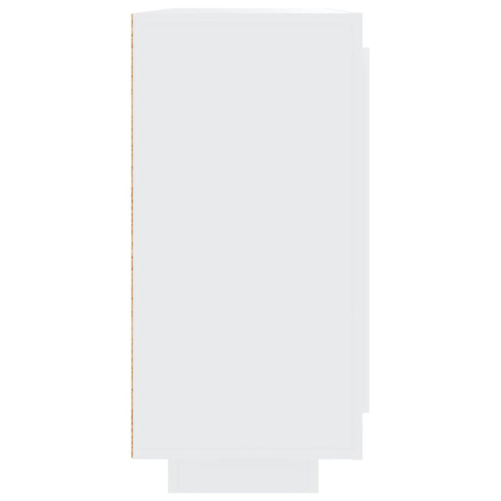 skænk 92x35x75 cm konstrueret træ hvid