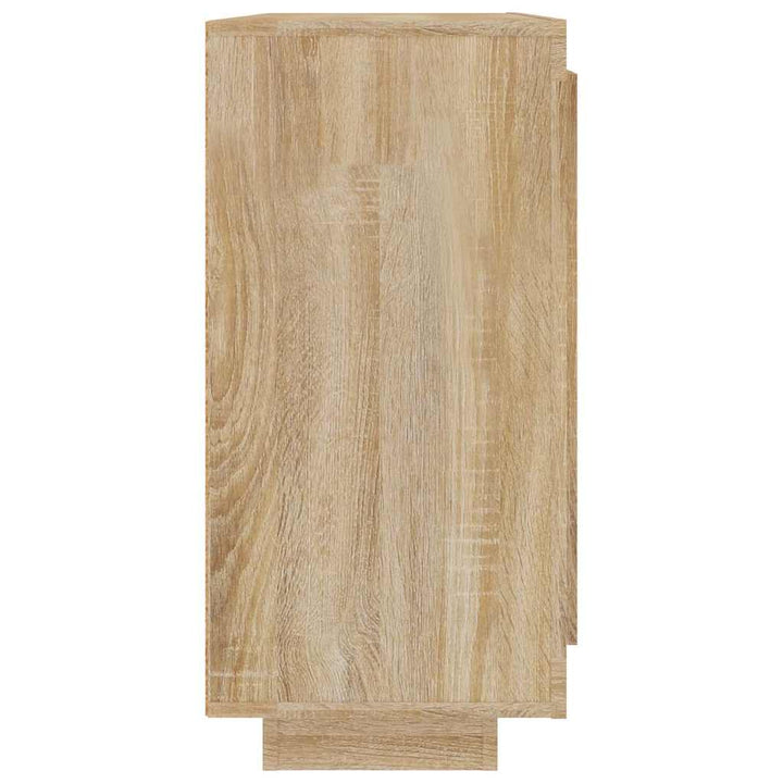 skænk 92x35x75 cm konstrueret træ sonoma-eg