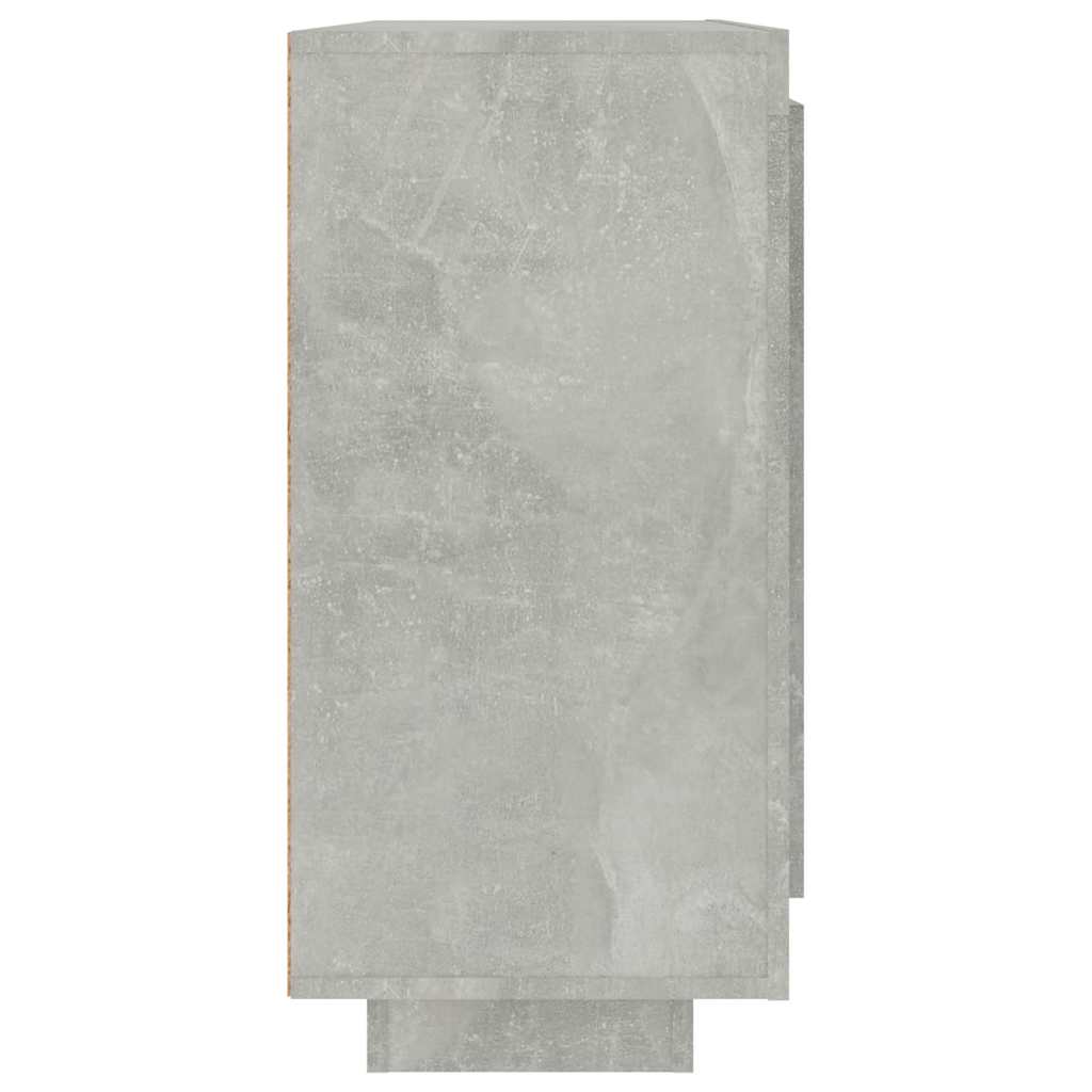 skænk 92x35x75 cm konstrueret træ betongrå