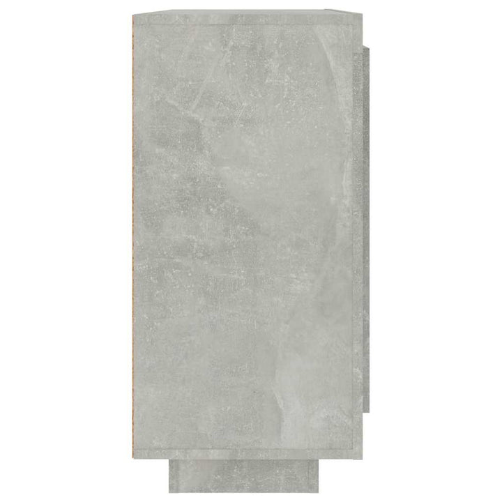 skænk 92x35x75 cm konstrueret træ betongrå