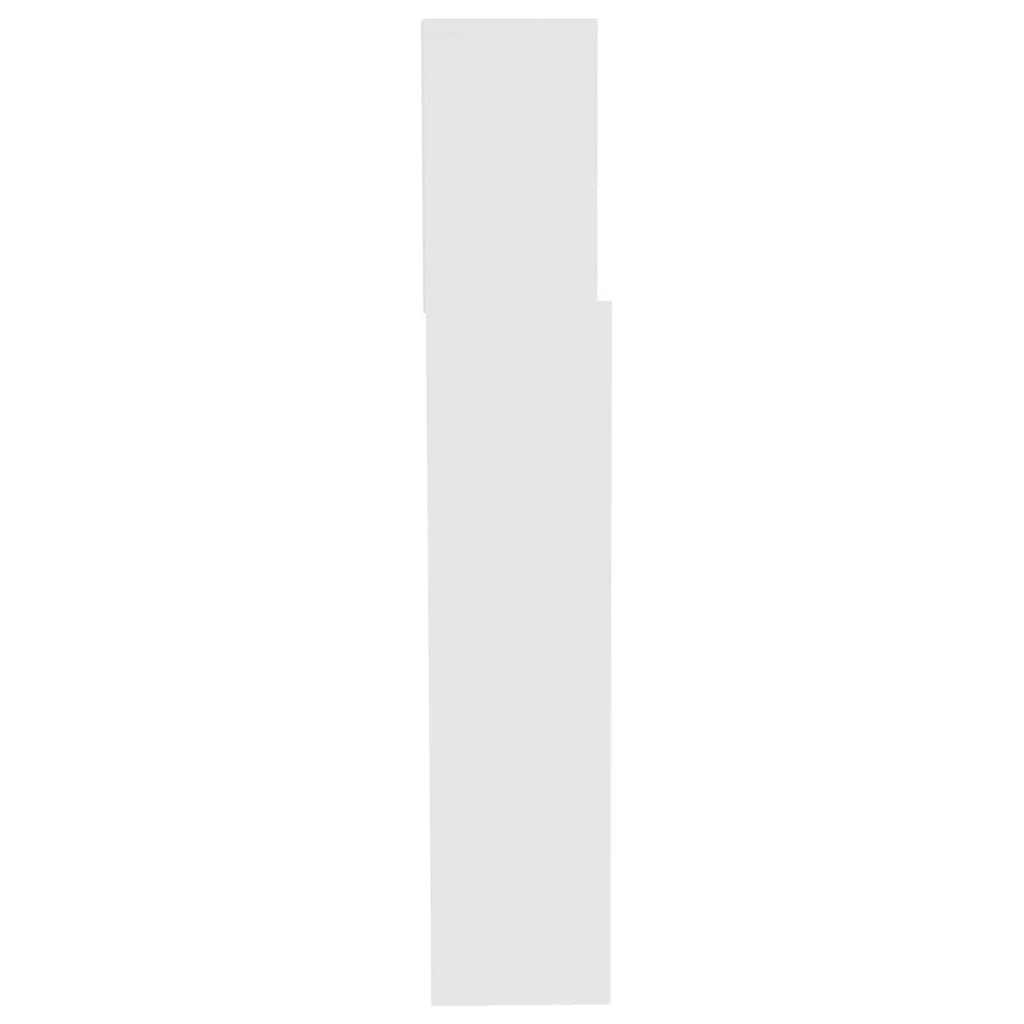 sengegavl med opbevaring 200x19x103,5 cm hvid