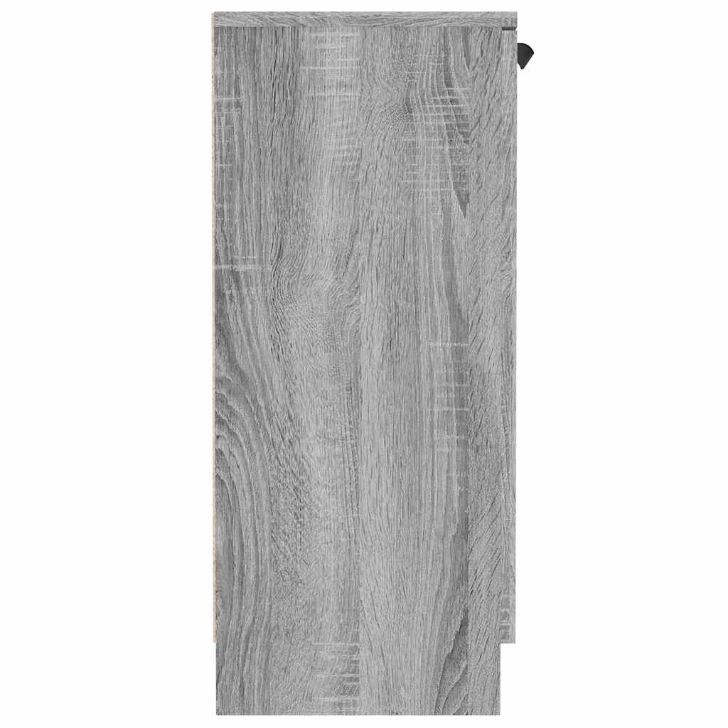 skænk 60x30x70 cm konstrueret træ grå sonoma-eg