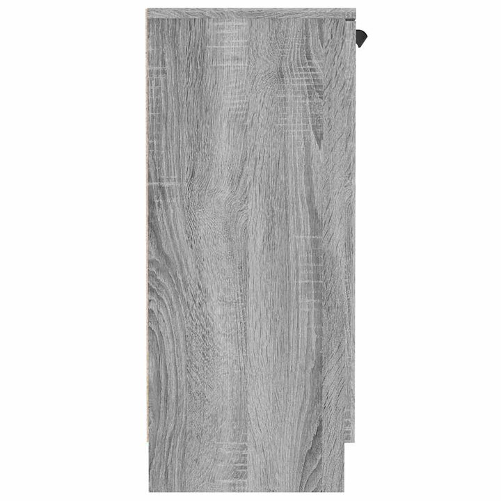 skænk 60x30x70 cm konstrueret træ grå sonoma-eg