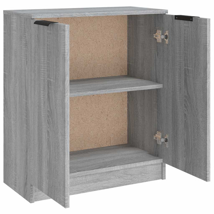 skænk 60x30x70 cm konstrueret træ grå sonoma-eg