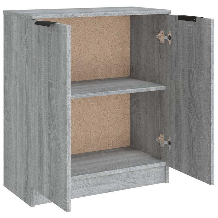 skænk 60x30x70 cm konstrueret træ grå sonoma-eg