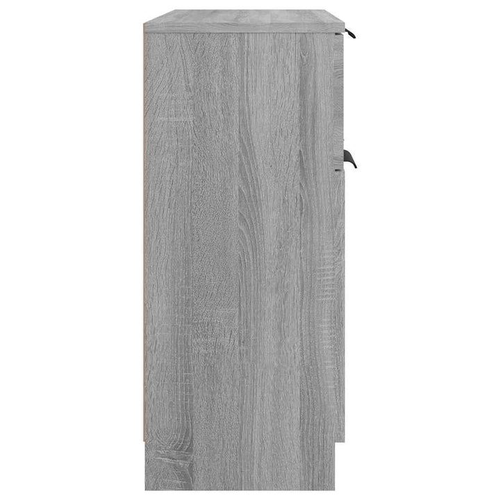 skænk 60x30x70 cm konstrueret træ grå sonoma-eg