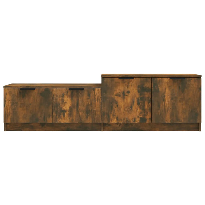 tv-bord 158,5x36x45 cm konstrueret træ røget egetræsfarve