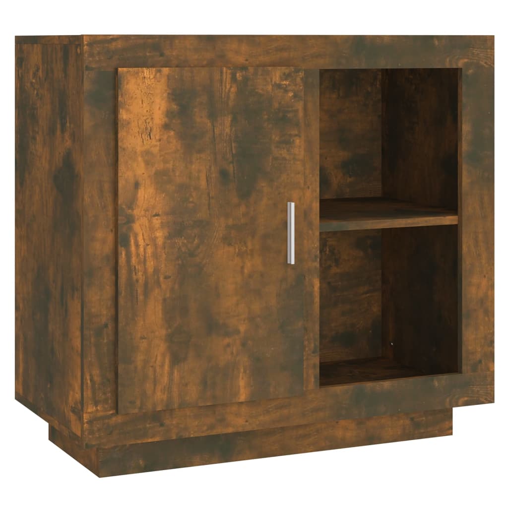 skænk 80x40x75 cm røget egetræsfinish