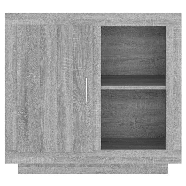 skænk 80x40x75 cm grå sonoma-eg