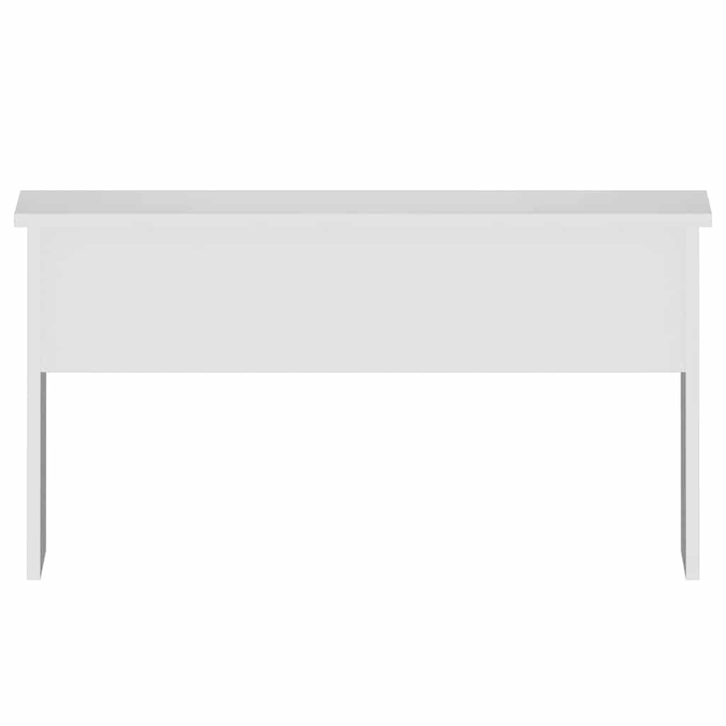 sofabord 80x50,5x41,5 cm konstrueret træ hvid