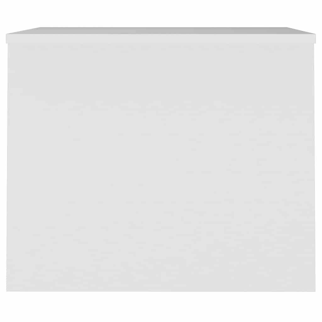 sofabord 80x50,5x41,5 cm konstrueret træ hvid